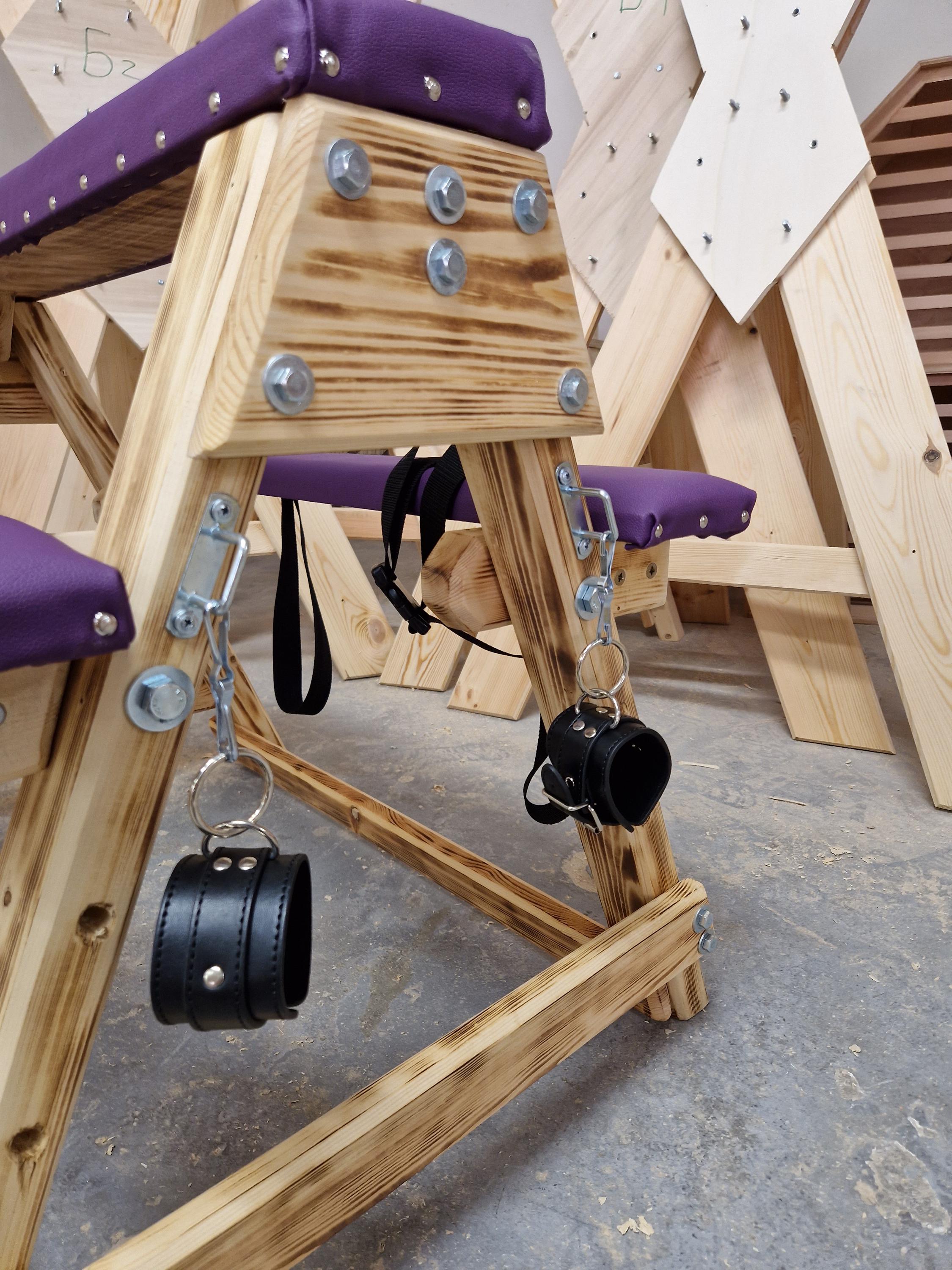 Handmade Wooden Spanking Bench Adjustable Bondage Bench BDSM Sex handmade-wooden-spanking-bench-adjustable-bondage-bench-bdsm-sex