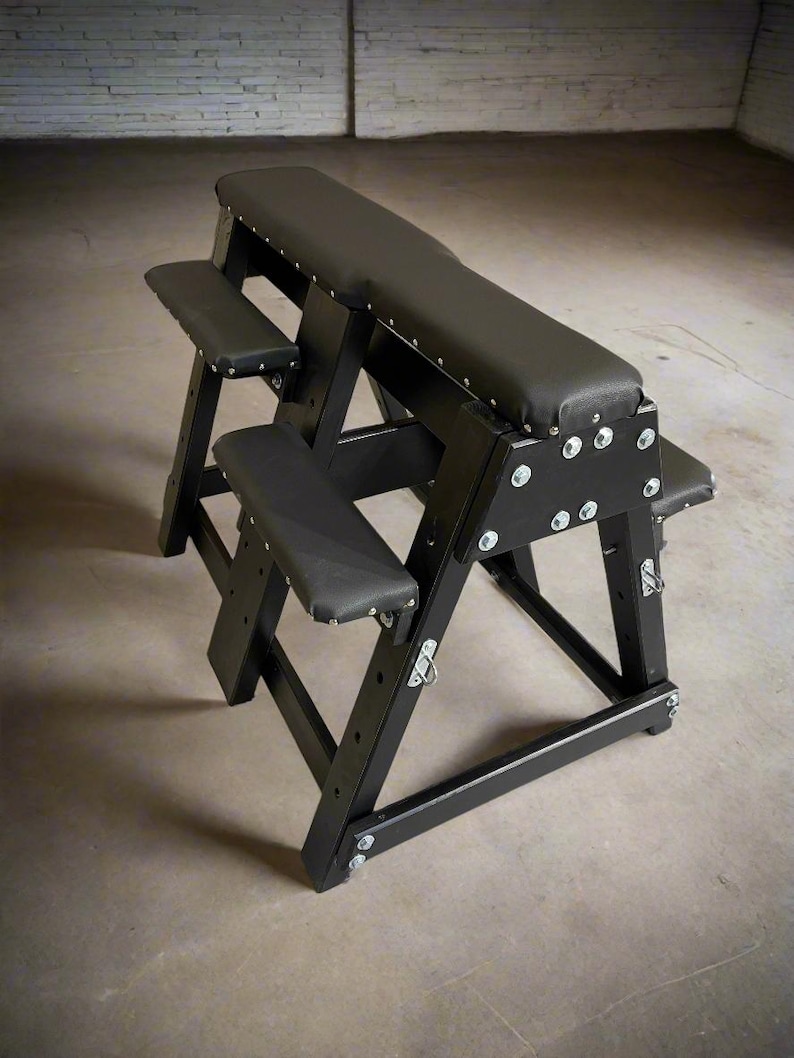 Intimancy Bench Adjustable Spanking Bench, BDSM Dungeon Furniture, Eco Leather - Etsy