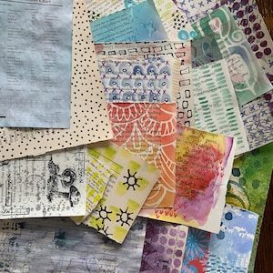 Mixed Media Collage Fodder