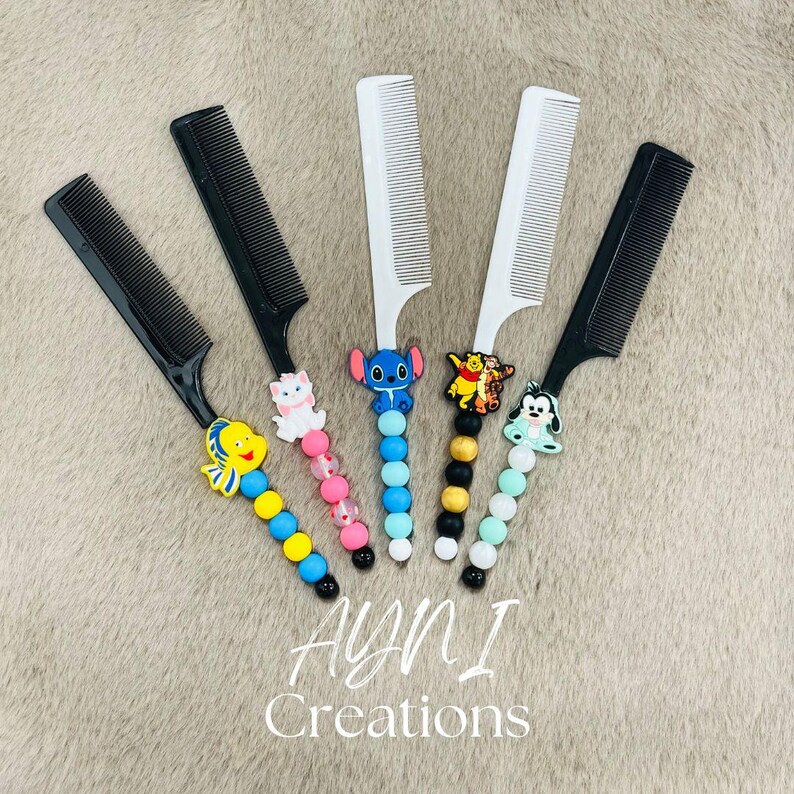 Customizable Comb Disney Comb, Customizable in Food-grade Silicone Pearl - Etsy