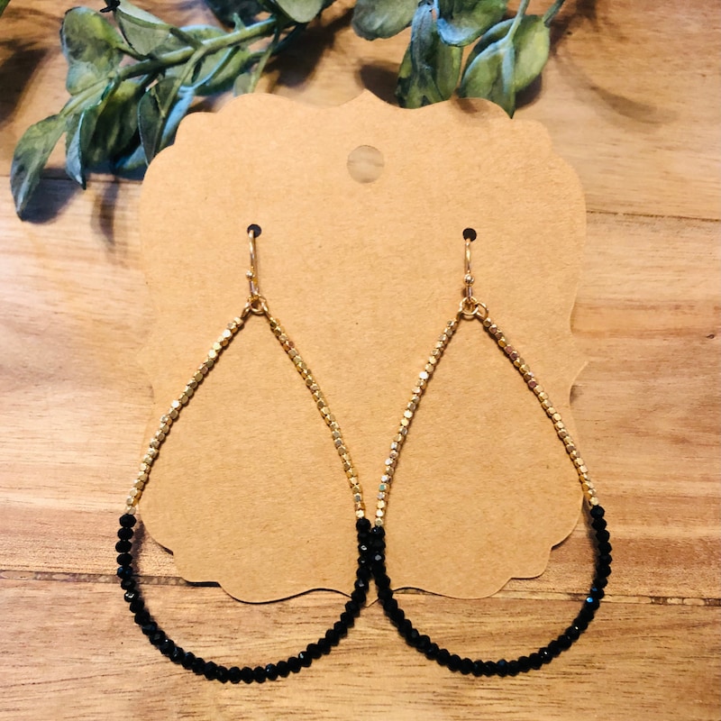 Modern Pearl Drop Earrings