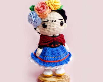 Frida Kahlo Amigurumi Pdf Pattern English And In all languages