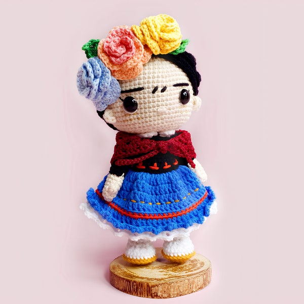 Frida Kahlo Amigurumi Pdf Pattern English And In all languages