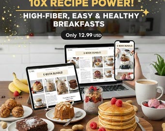 Hıgh Protein Dessert Ebook 10 Low Calorie Macro Friendly Recipes Airfryer No-Bake 3 Languages English / French / Deutsch PDF