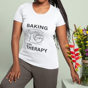 Baking is My Therapy SVG | Funny Kitchen Mixer png | Mental Health Baking SVG | Birthday svg, foodie svg, Baking is my Therapy png,