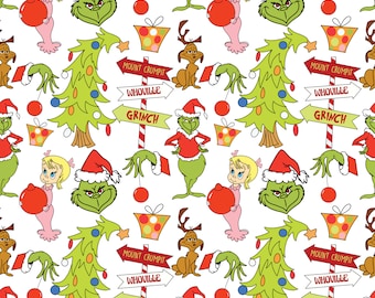 The Grinch that Stole Christmas Wrapping Paper | Sustainable Luxury Gift Wrap