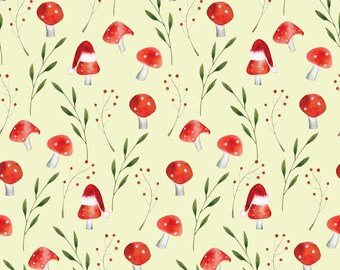 Santa Hats Gift Wrap | Plastic Free Luxury Holiday Wrapping Paper
