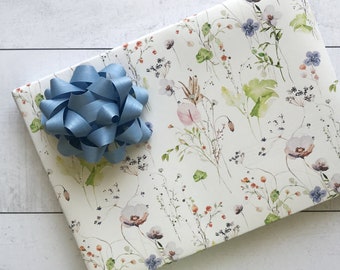 Dissolvable Wrapping Paper - Ikebana (Zero Waste, Sustainable, Plastic Free, Flower Wrapping Paper, Gift Wrap)