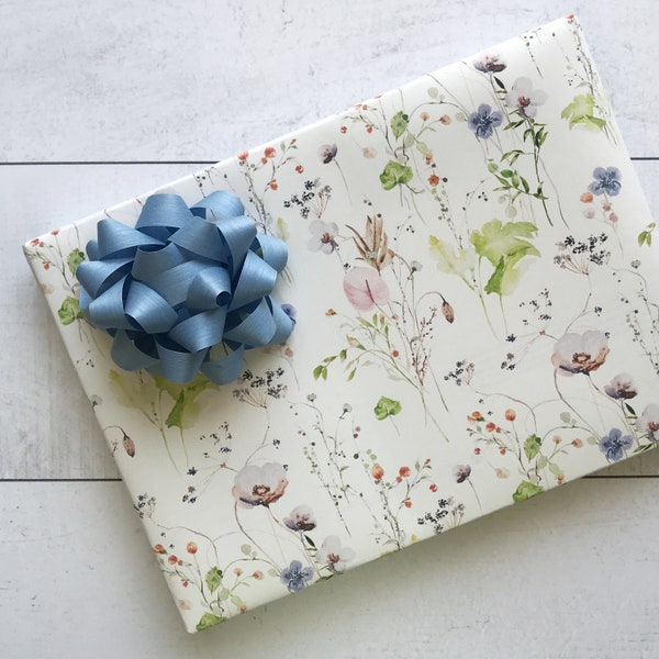 Dissolvable Wrapping Paper - Ikebana (Zero Waste, Sustainable, Plastic Free, Flower Wrapping Paper, Gift Wrap)