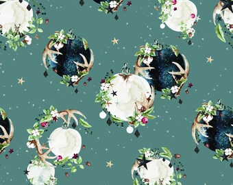 Christmas Ornaments Wrapping Paper | Christmas Gift Wrap Design (Sustainable, Plastic Free, Eco Friendly, Holiday)