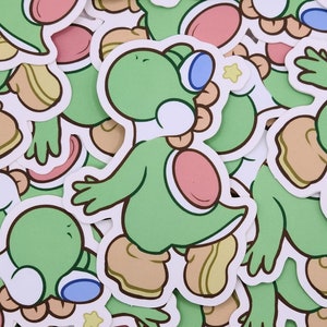 Yoshi 3&quot; Matte Vinyl Sticker