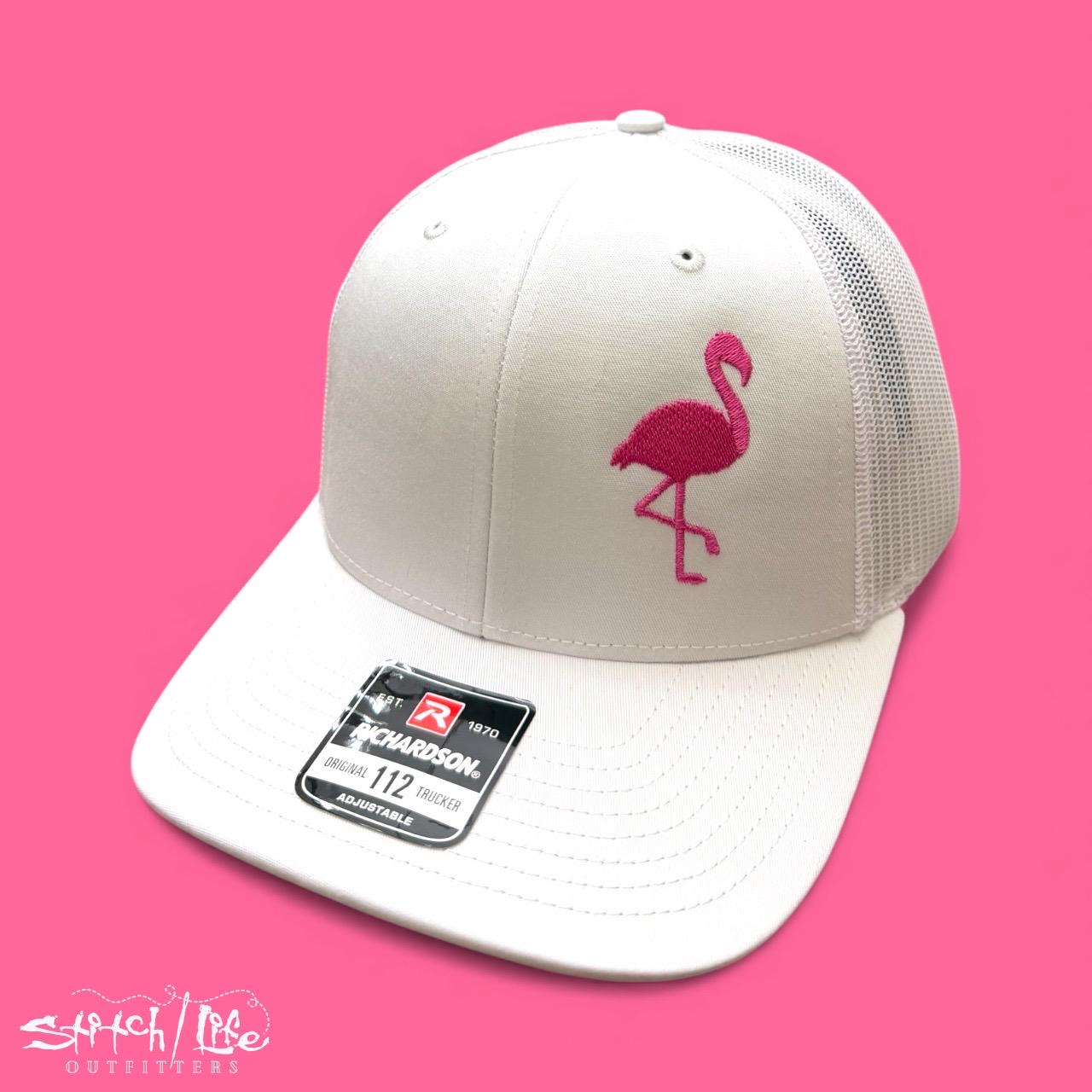 Pink Flamingo Trucker Hat - Etsy