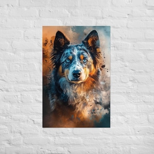 Australian Shepherd Poster Kunst