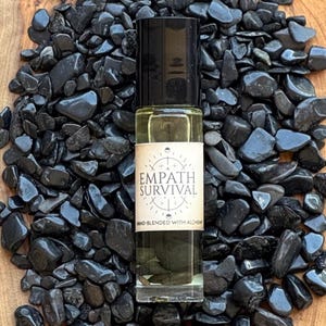 Empath Protection Roll On Oil: Cedarwood, Lavender & Black Tourmaline