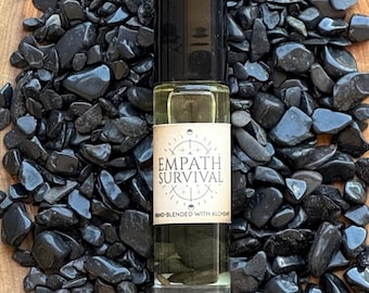 Empath Protection Roll On Oil: Cedarwood, Lavender & Black Tourmaline