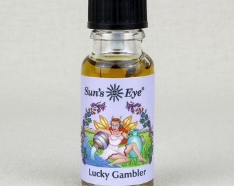 Lucky Gambler Sun's Eye Oil, Ritual Oil