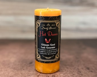 Hot Damn Ultimate Good Luck Generator Candle