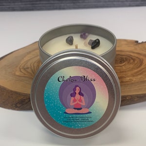 Chakra Bliss Candle Travel Tin