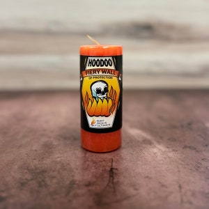 Fiery Wall of Protection Candle