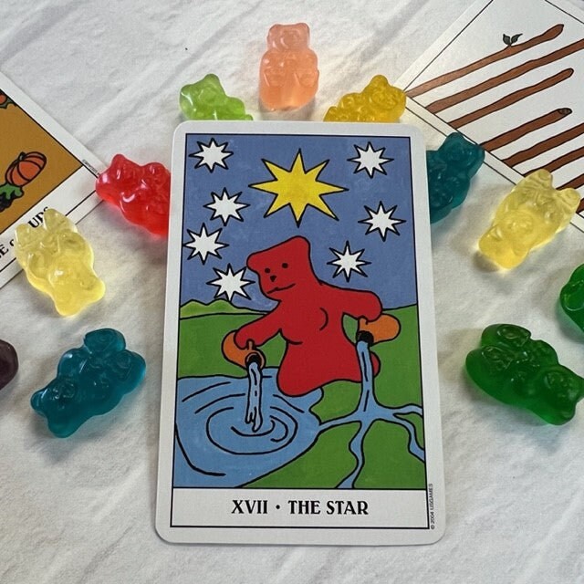 Gummy Bear Tarot Deck and Guidebook Etsy