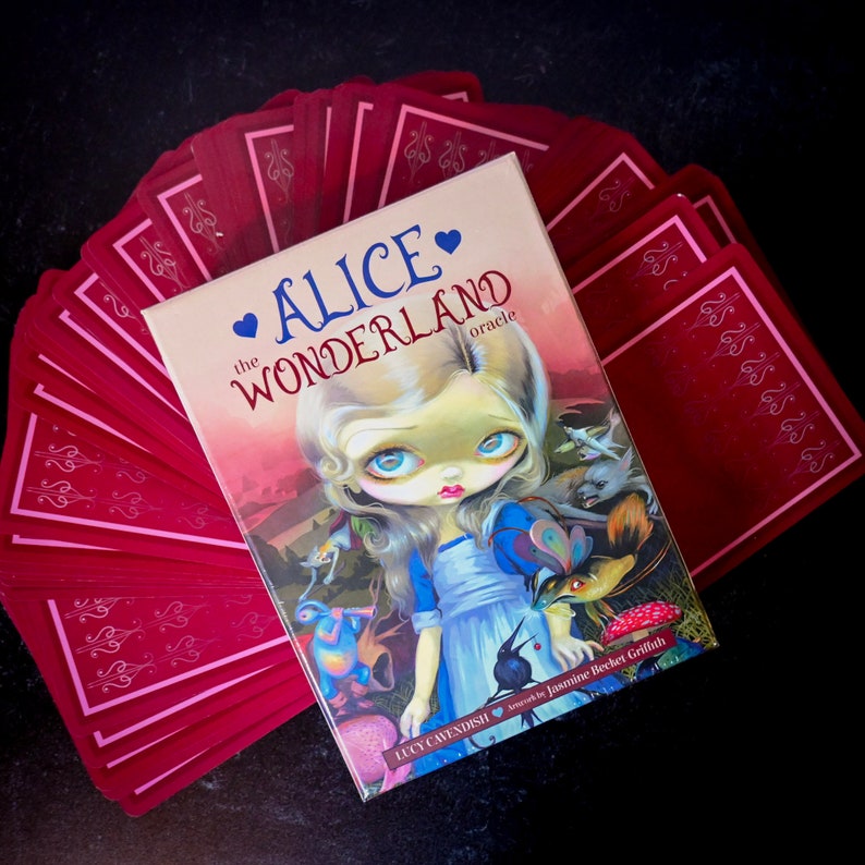 Alice the Wonderland Oracle Deck and Guidebook - Etsy