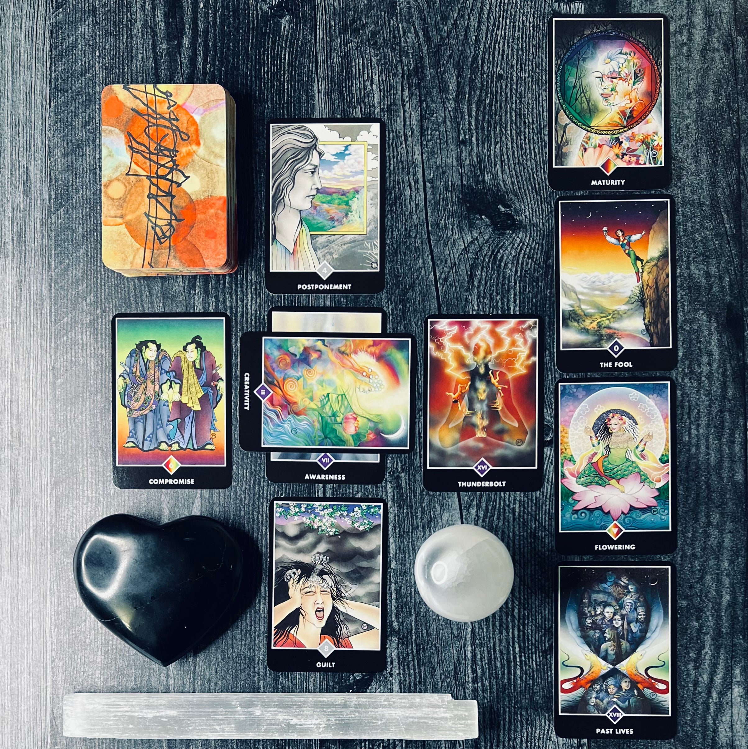 Zener Tarot Cards Online In India - Etsy India