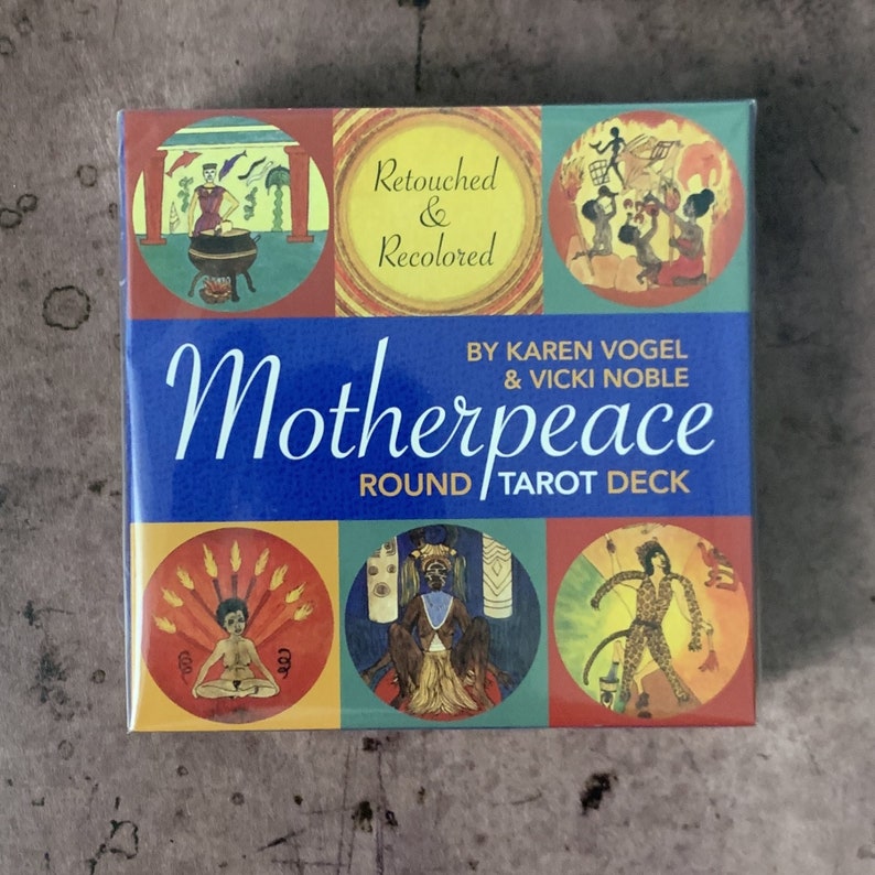 Motherpeace Round Tarot Deck by Karen Vogel and Vicki Noble