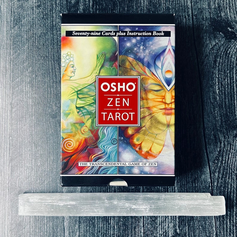 Osho Zen Tarot: The Transcendental Game Of Zen (79-Card Deck and 192-Page Book)