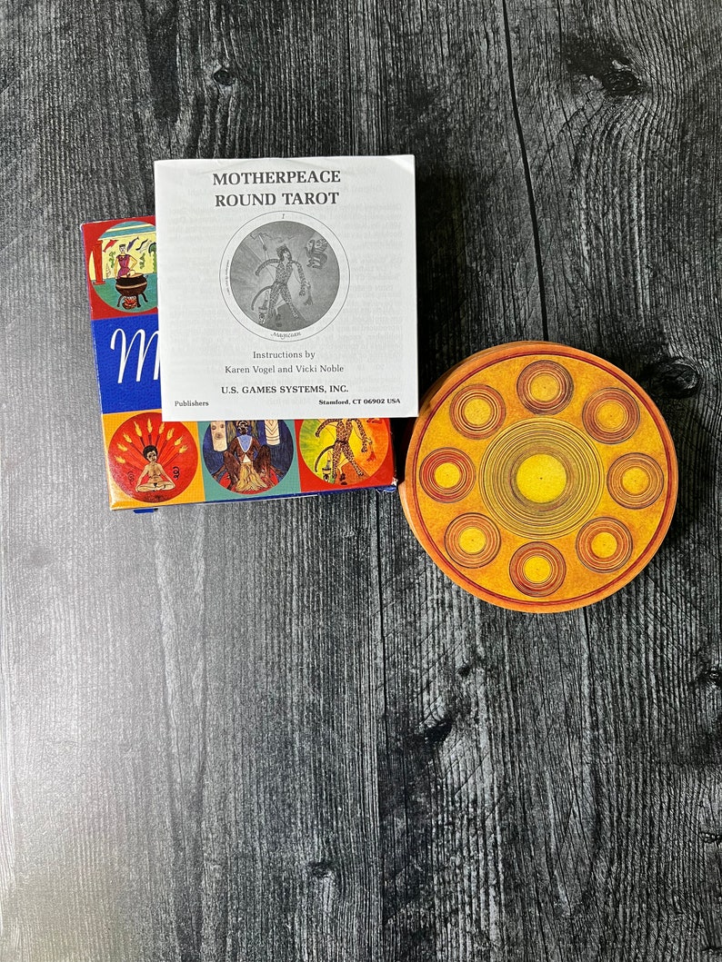 Motherpeace Round Tarot Deck by Karen Vogel and Vicki Noble