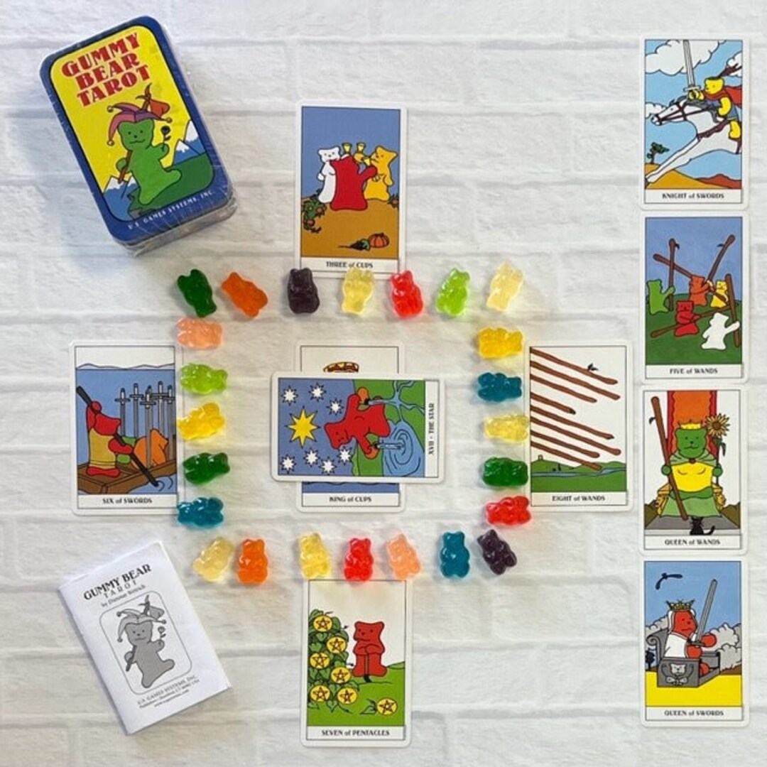 Gummy Bear Tarot Deck and Guidebook Etsy