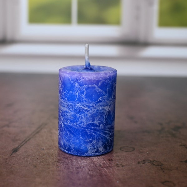 Truth and Justice Magical Votive Candle for Honesty and Karmic Healing