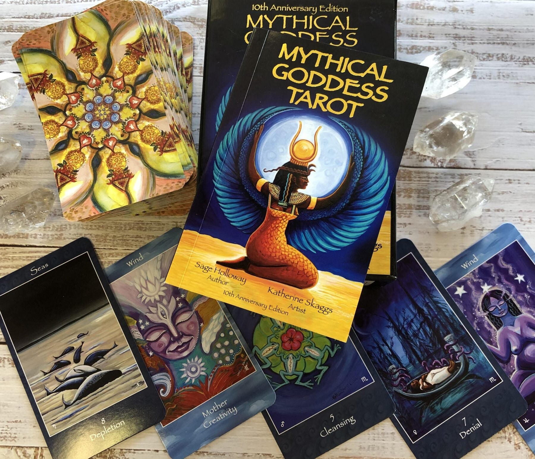 Mythical Goddess Tarot Deck und Ratgeber - Etsy.de