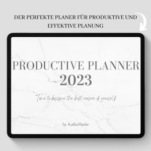 PRODUCTIVE PLANNER 2023