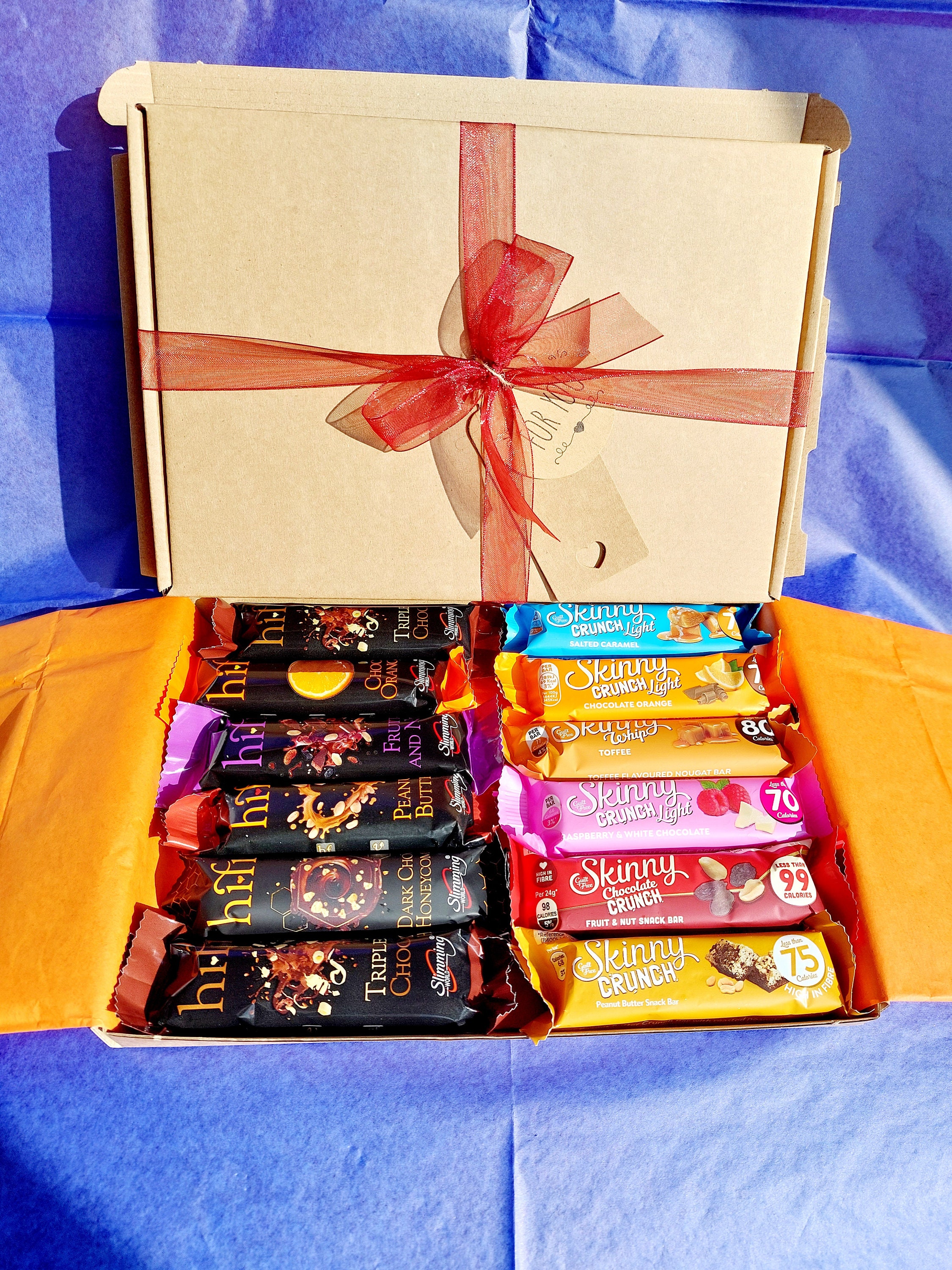 Slimming World Hifi Bars & Skinny Crunch Bars Medium Gift Hamper