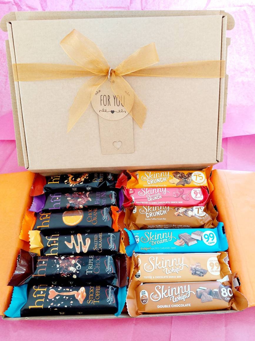 Slimming World Hifi Bars & Skinny Crunch Bars Medium Gift Hamper