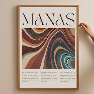 Neutral Decor Sanskrit Wall Art Spiritual Poster Neutral Print Earthy Art Meditation Print Inspirational Quote Spiritual Apartment Decor