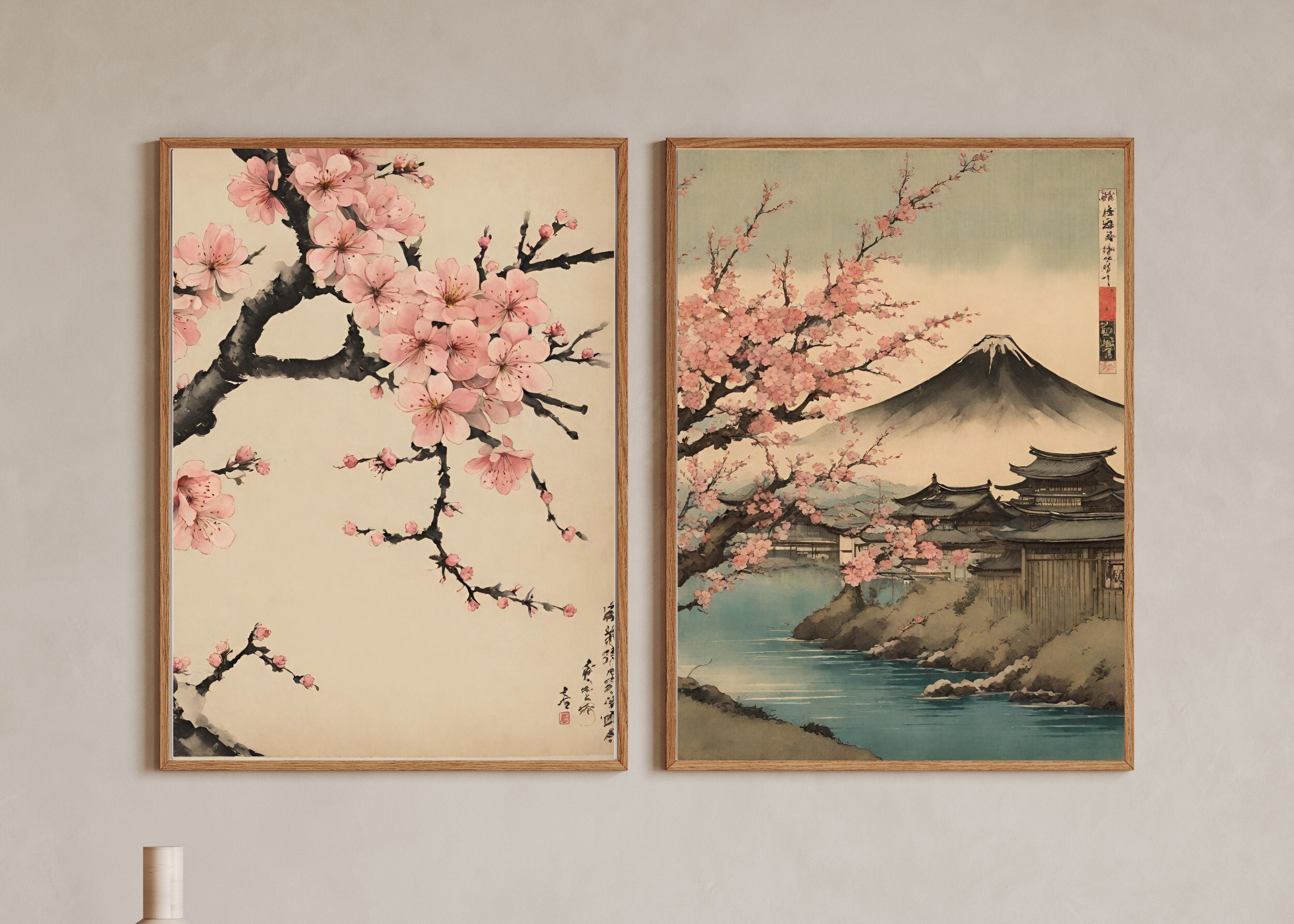 Japanese Art Set 2 - Etsy Japanese Art Set 2 - Etsy