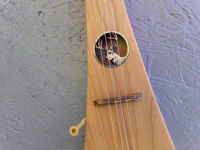Stick Dulcimer Musical Instrument Strum Etsy