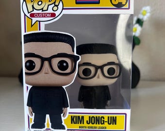 Funko Pop Kim Jong-un 3D Printed – Satirical Collectible Figure – Funny Political Decoration – Original and Geeky Gift
