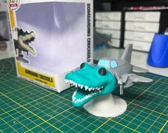 Funko Pop Euphonium Crocodile Custom Handmade Meme brainrot italian