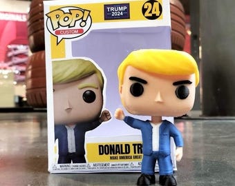 Funko Pop Donald Trump 2024 shot in the ear