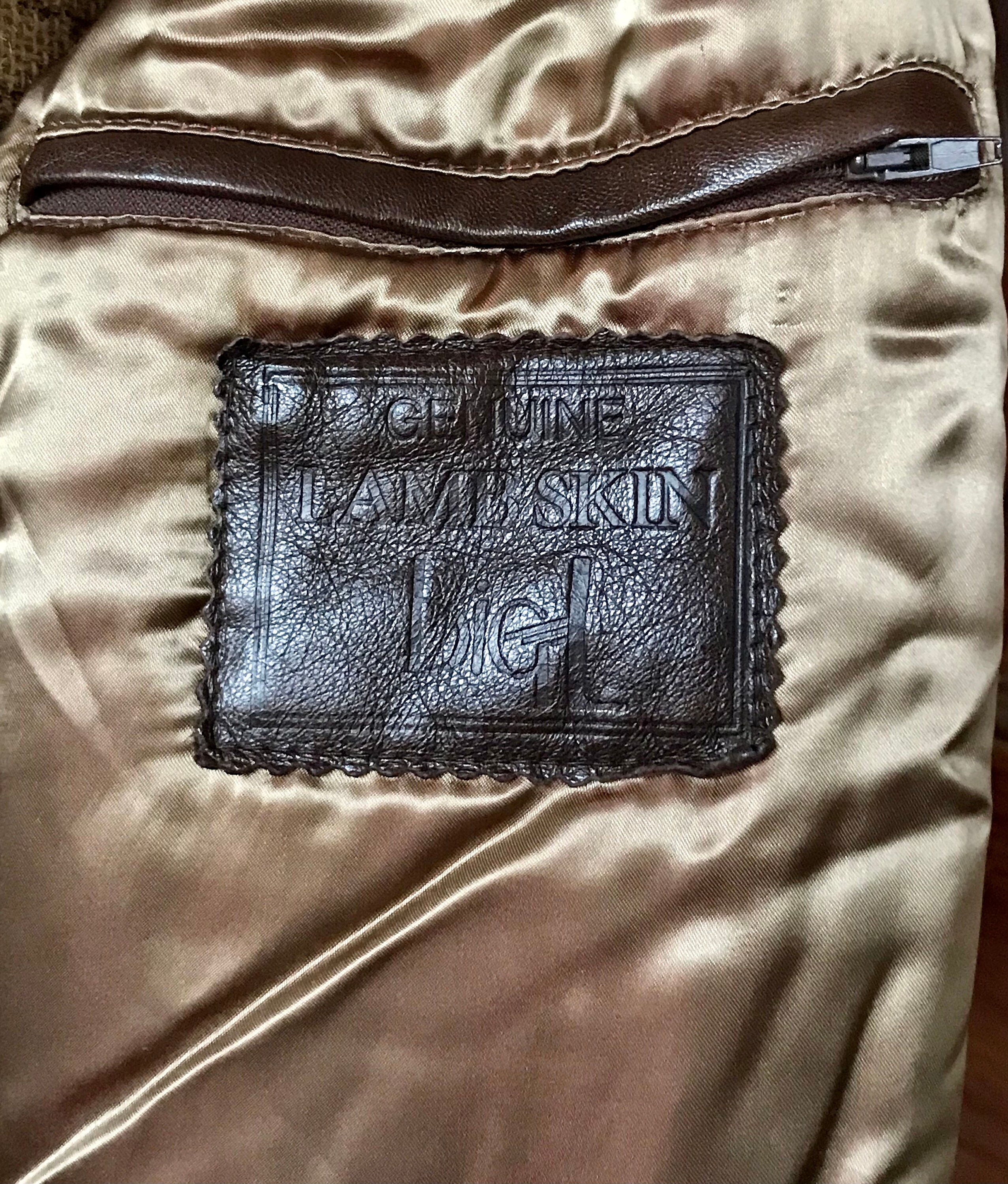 Big-l Vintage Finland Genuine Lambskin Jacket - Etsy UK