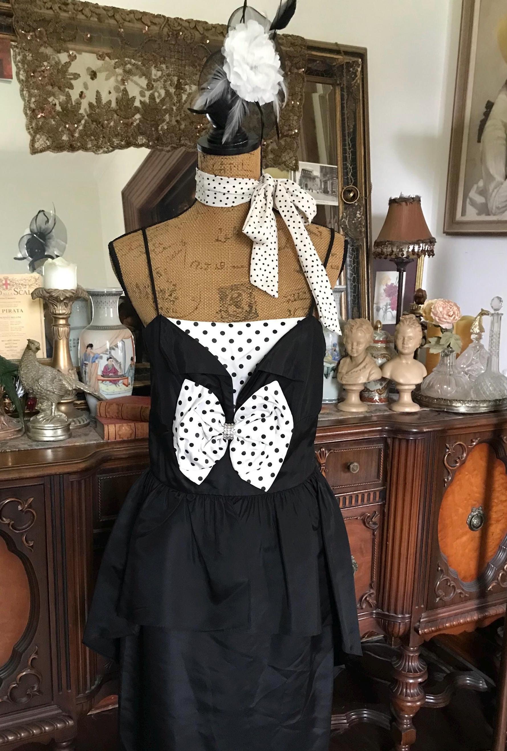 50s Black Tie Gown - Etsy Canada 50s Black Tie Gown - Etsy Canada