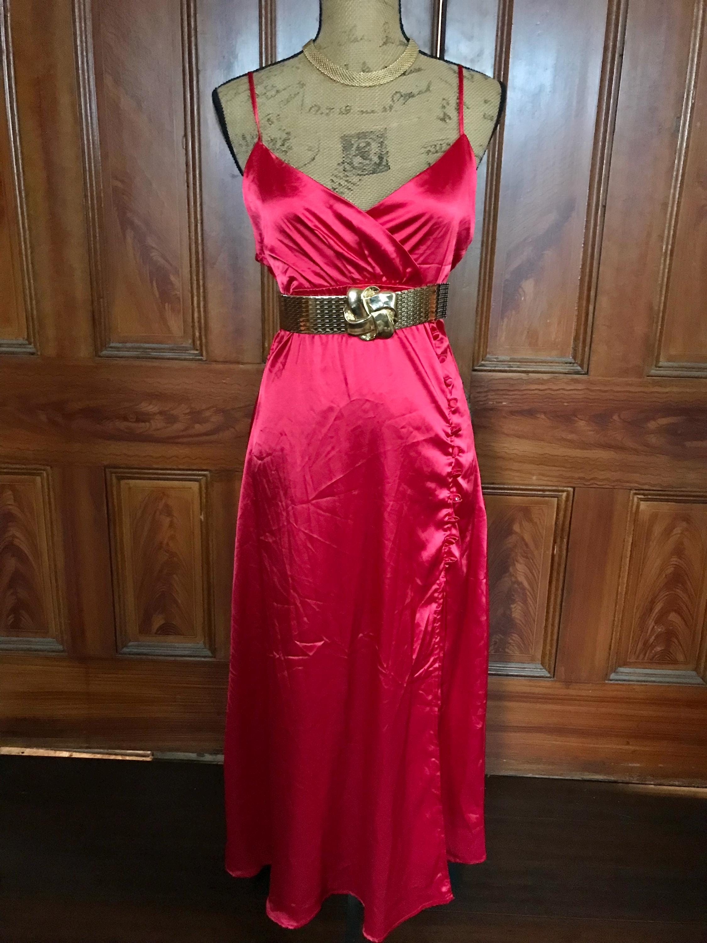 70s Inspired Formal Dress - Etsy