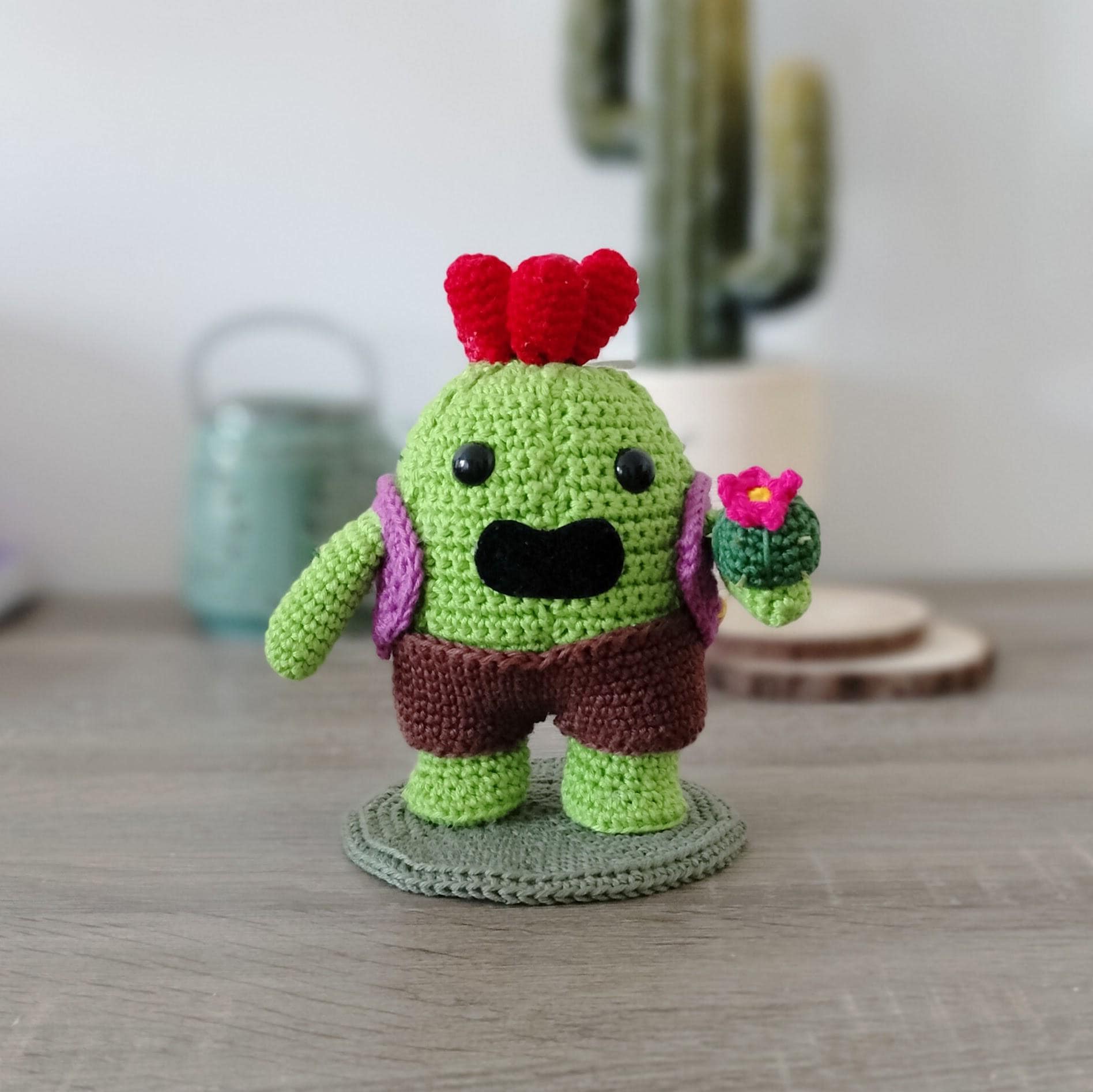 Amigurumi Spike - Brawl Stars - Etsy