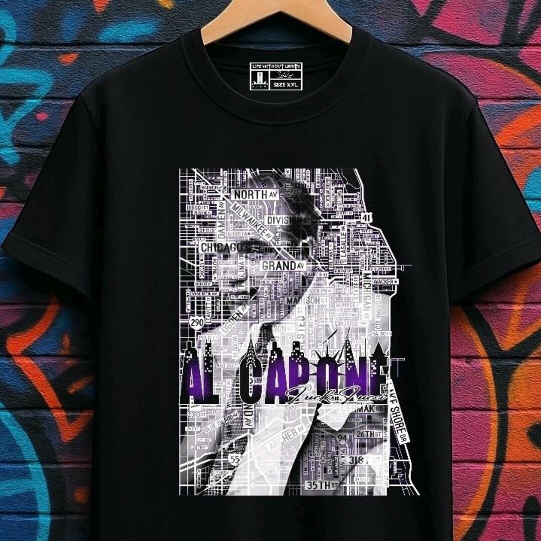 Al Capone Exclusive Graphic T Shirt - Etsy