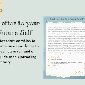 Letter to Your Future Self - Journaling - Stationary
