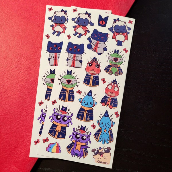 Kawaii Kult Sticker Bogen