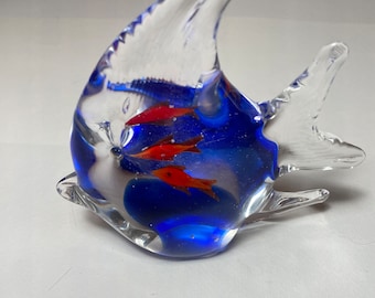 Art Glass Fish Paperwight/Sculpture