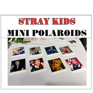 Stray Kids Mini Polaroid Photo Set | Kpop Photos